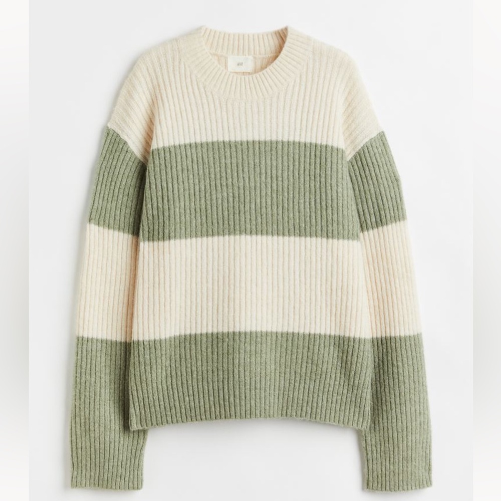 H&M | Striped Knit Sweater